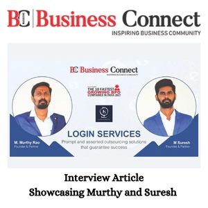 Companies that outsource Login services Business Connect award
